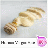 2pcs/lot 6A 613# 100% Virgin Human Hair Weave Body Wave Weft 